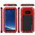 Galaxy Note 8  Case, PUNKcase Metallic Red Shockproof  Slim Metal Armor Case [Red]