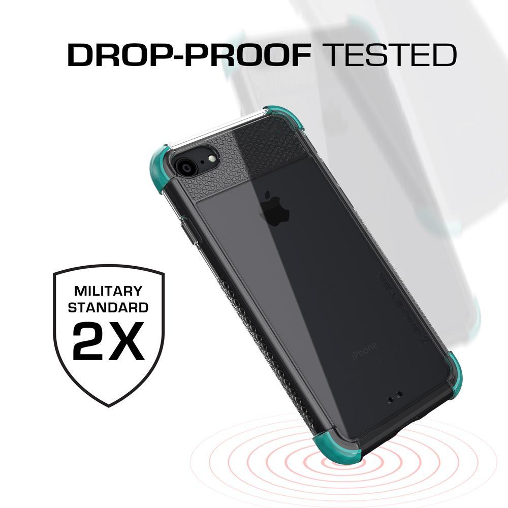iPhone  8 Case, Ghostek Covert 2 Series for iPhone  8 Protective Case [TEAL] 
