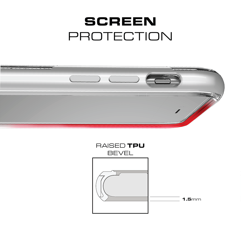 iPhone 8+ Plus Case, Ghostek Cloak 3 Series  for iPhone 8+ Plus  Case [SILVER] (Color in image: Pink)