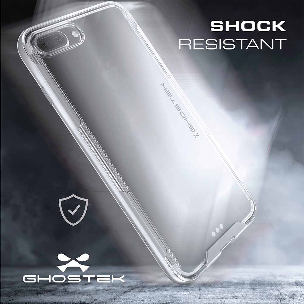 iPhone 8+ Plus Case, Ghostek Cloak 3 Series  for iPhone 8+ Plus  Case [SILVER] 