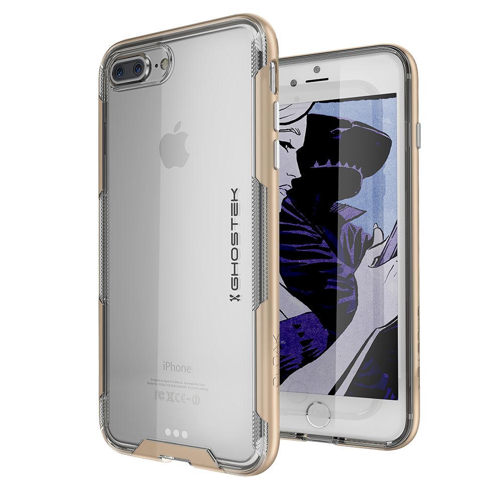 iPhone 8+ Plus Case, Ghostek Cloak 3 Series  for iPhone 8+ Plus  Case [GOLD]