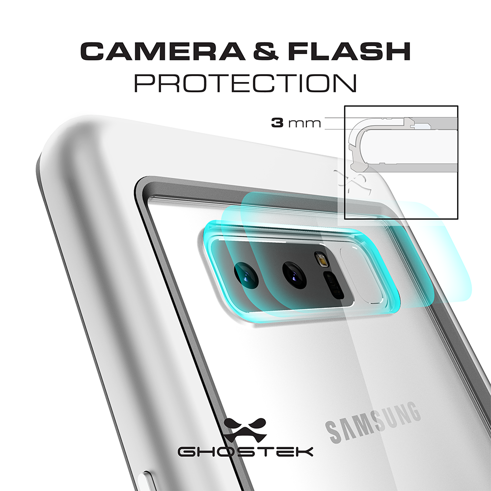 Galaxy Note 8, Ghostek Atomic Slim Galaxy Note 8 Case Shockproof Impact Hybrid Modern Design  | Pink (Color in image: Gold)