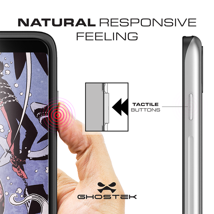 Galaxy Note 8, Ghostek Atomic Slim Galaxy Note 8 Case Shockproof Impact Hybrid Modern Design  | Red 