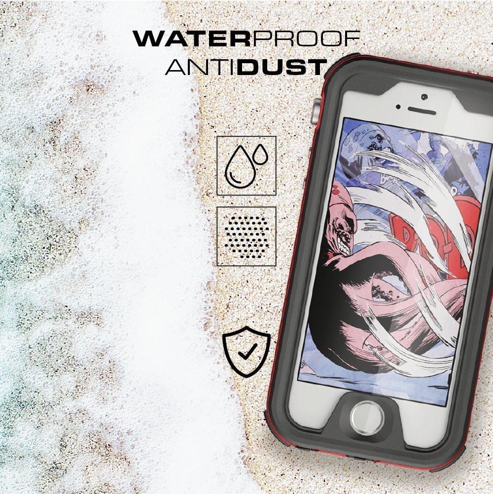 iPhone 8 Waterproof Case, Ghostek® Atomic 3.0 Gold Series 