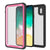 iPhone XS Max Waterproof Case, Punkcase [Extreme Series] Armor Cover W/ Built In Screen Protector [Pink] (Color in image: Light Green)