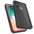 iPhone XS Max Waterproof Case, Punkcase [Extreme Series] Armor Cover W/ Built In Screen Protector [Pink] (Color in image: Purple)
