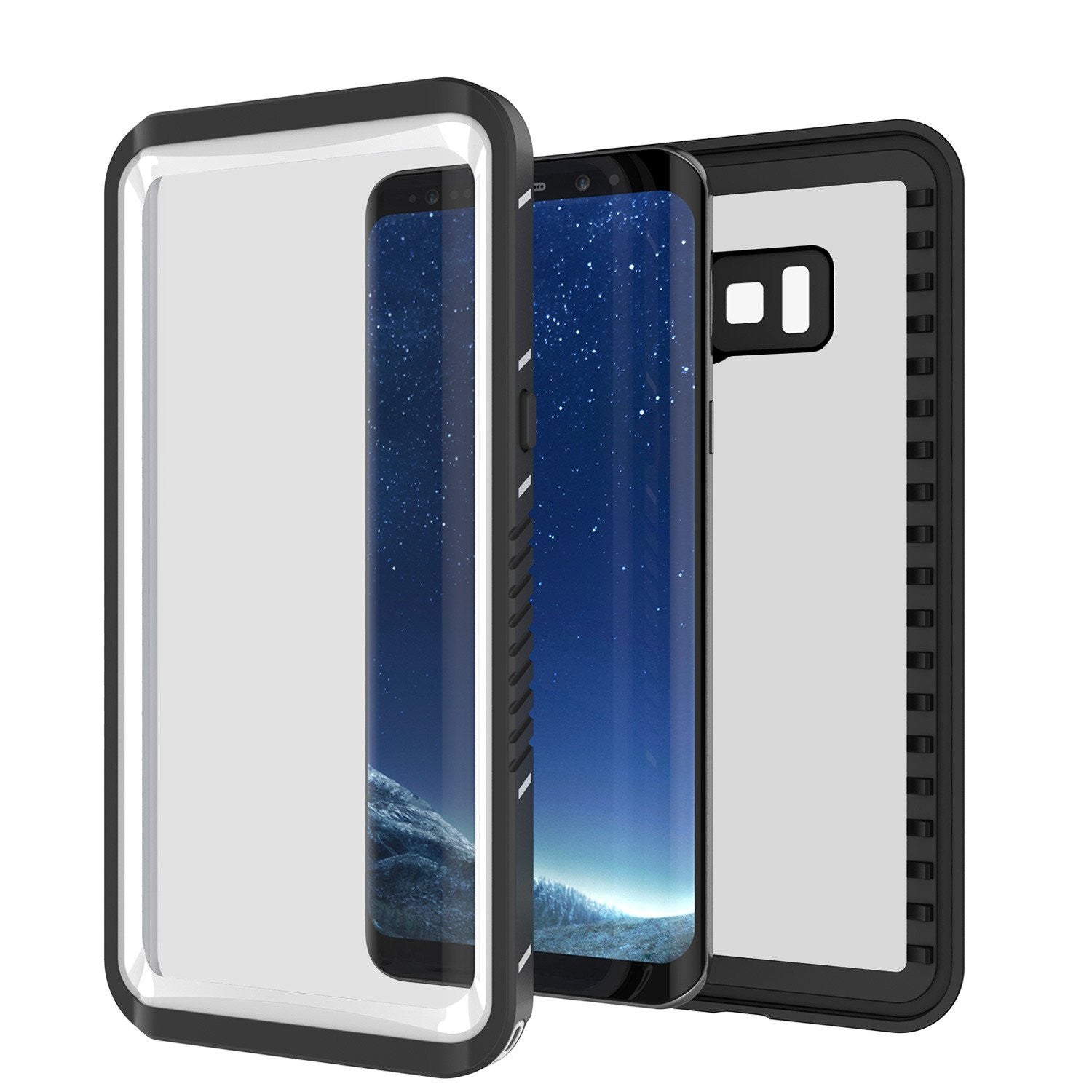 Galaxy S8 PLUS Waterproof Case, Punkcase [Extreme Series] [Slim Fit] [IP68 Certified] [Shockproof] [Snowproof] [Dirproof] Armor Cover [White] 