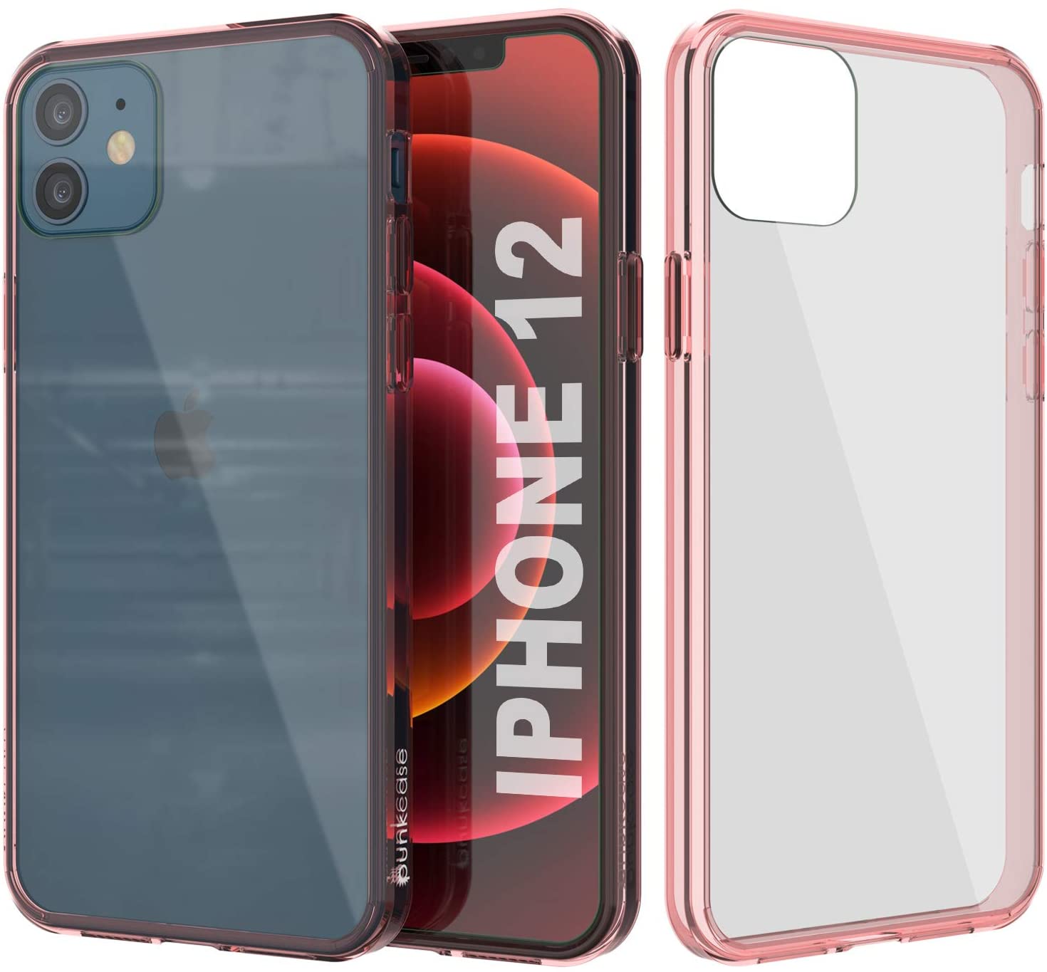 iPhone 13 Case Punkcase® LUCID 2.0 Crystal Pink Series w/ PUNK SHIELD Screen Protector | Ultra Fit