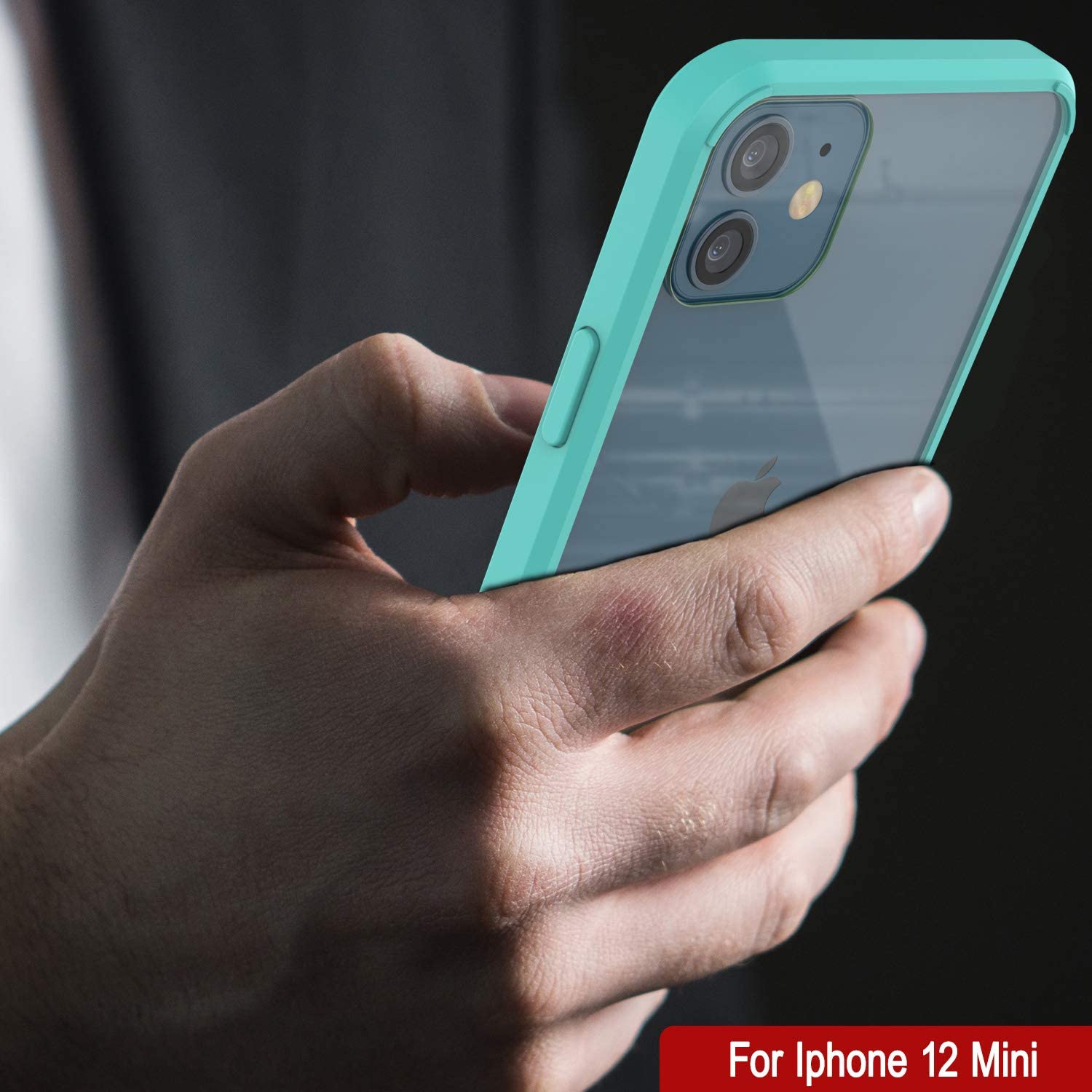 iPhone 13 Mini Case Punkcase® LUCID 2.0 Teal Series w/ PUNK SHIELD Screen Protector | Ultra Fit