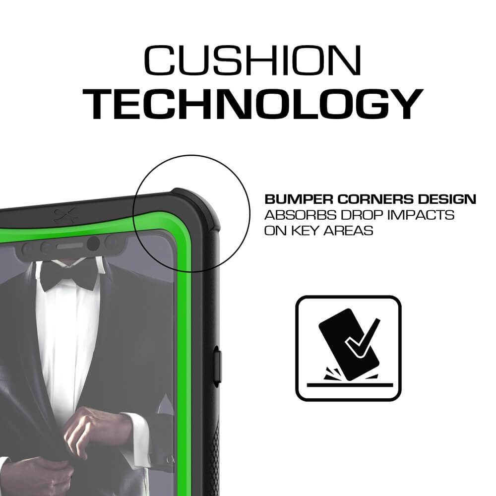 iPhone Xr  Case ,Ghostek Nautical Series  for iPhone Xr Rugged Heavy Duty Case |  Green 