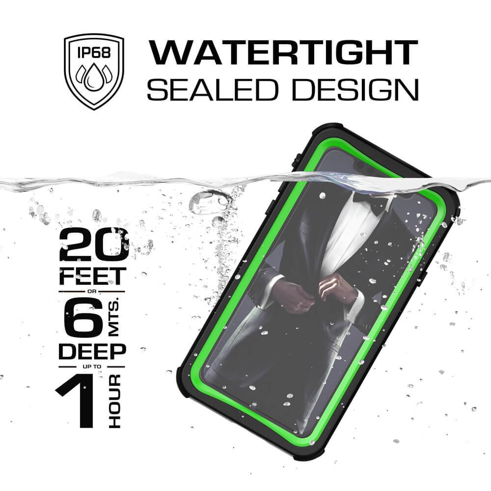iPhone Xr  Case ,Ghostek Nautical Series  for iPhone Xr Rugged Heavy Duty Case |  Green 