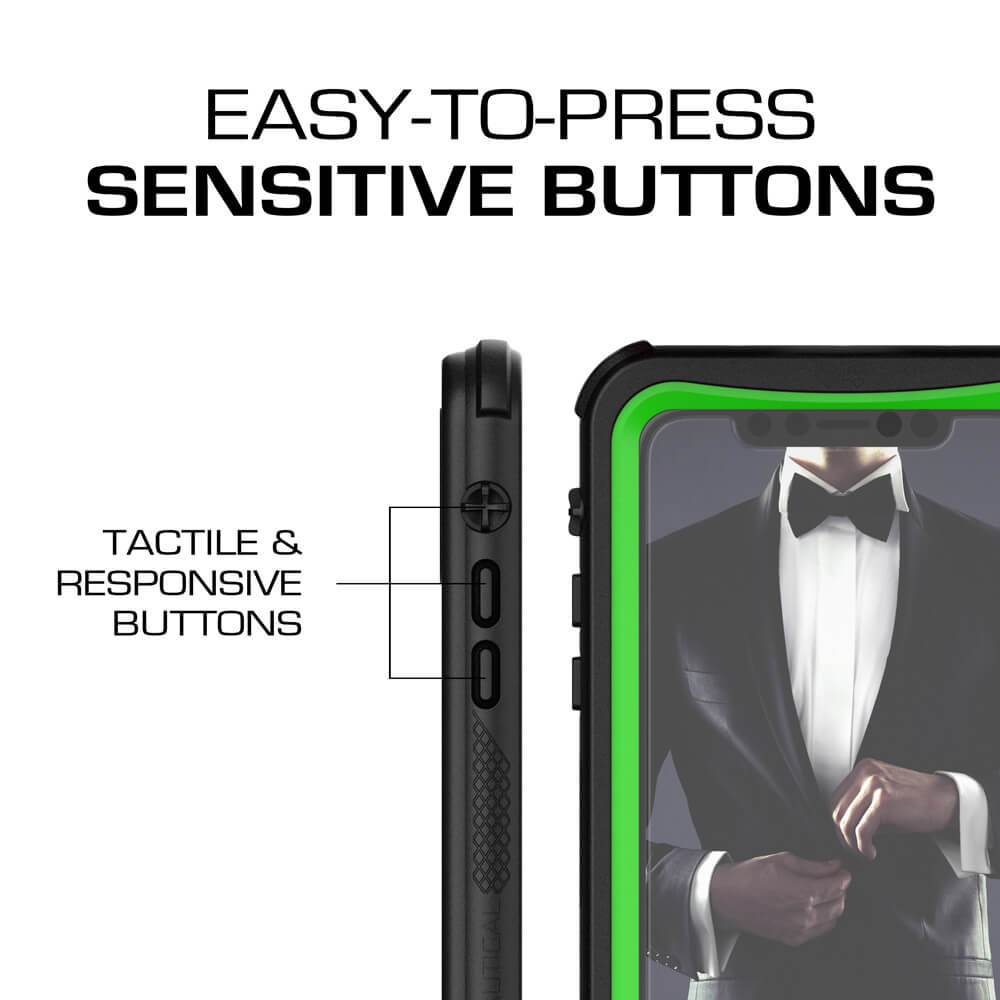 iPhone Xr  Case ,Ghostek Nautical Series  for iPhone Xr Rugged Heavy Duty Case |  Green 