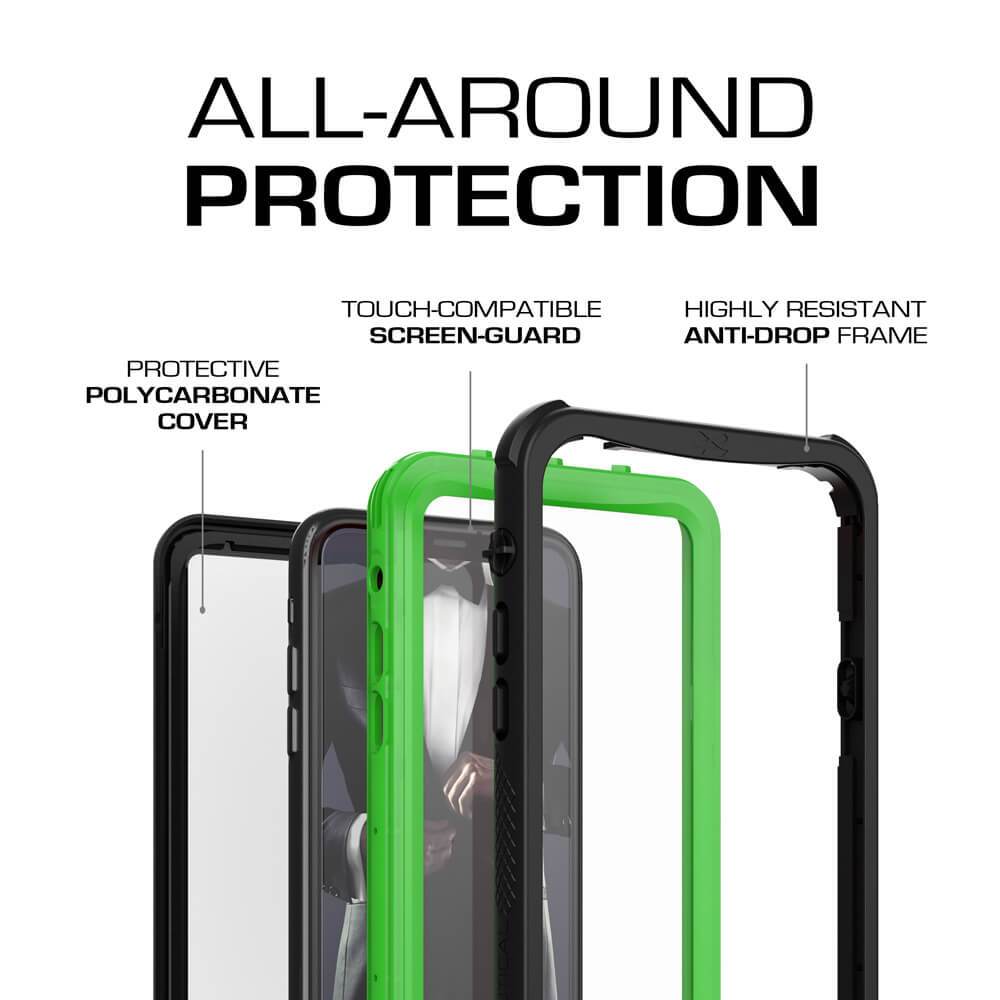 iPhone Xr  Case ,Ghostek Nautical Series  for iPhone Xr Rugged Heavy Duty Case |  Green 