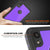 iPhone XR Waterproof IP68 Case, Punkcase [Purple] [StudStar Series] [Slim Fit] [Dirtproof] (Color in image: pink)