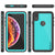 iPhone XR Waterproof IP68 Case, Punkcase [Teal] [StudStar Series] [Slim Fit] (Color in image: light blue)