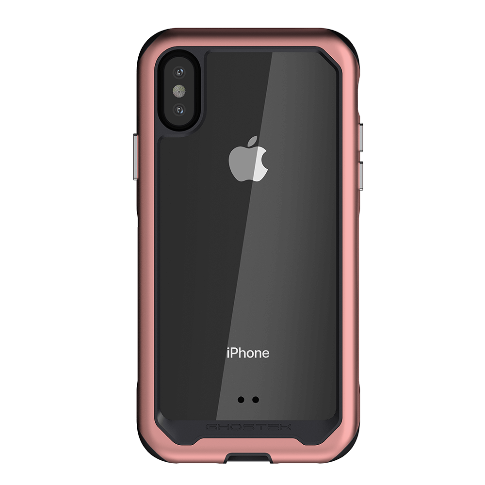 iPhone Xs Case, Ghostek Atomic Slim 2 Series  for iPhone Xs Rugged Heavy Duty Case|PINK (Color in image: Gold)