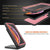 iPhone XS Max Waterproof IP68 Case, Punkcase [Pink] [StudStar Series] [Slim Fit] [Dirtproof] (Color in image: black)