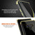 Galaxy Note 9 Blaze Series Shockproof Slim Case W/PunkShield Screen Protector [Gold]
