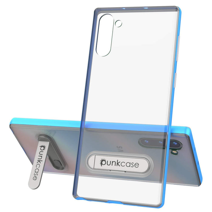 Galaxy Note 10 Lucid 3.0 PunkCase Armor Cover w/Integrated Kickstand and Screen Protector [Blue] (Color in image: Teal)