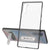 Galaxy Note 10 Lucid 3.0 PunkCase Armor Cover w/Integrated Kickstand and Screen Protector [Black] (Color in image: Silver)