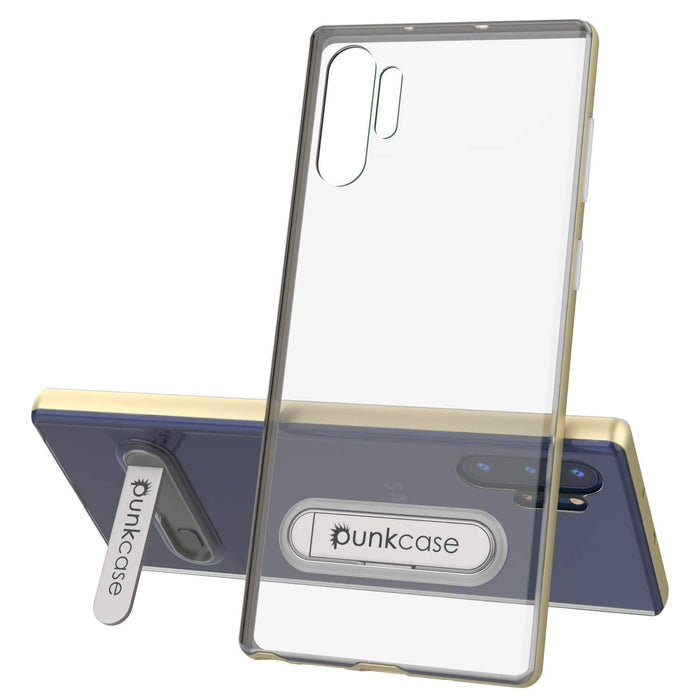 Galaxy Note 10+ Plus Lucid 3.0 PunkCase Armor Cover w/Integrated Kickstand and Screen Protector [Gold] (Color in image: Rose Gold)