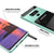Galaxy Note 9 Lucid 3.0 PunkCase Armor Cover w/Integrated Kickstand and Screen Protector [Teal] (Color in image: Black)