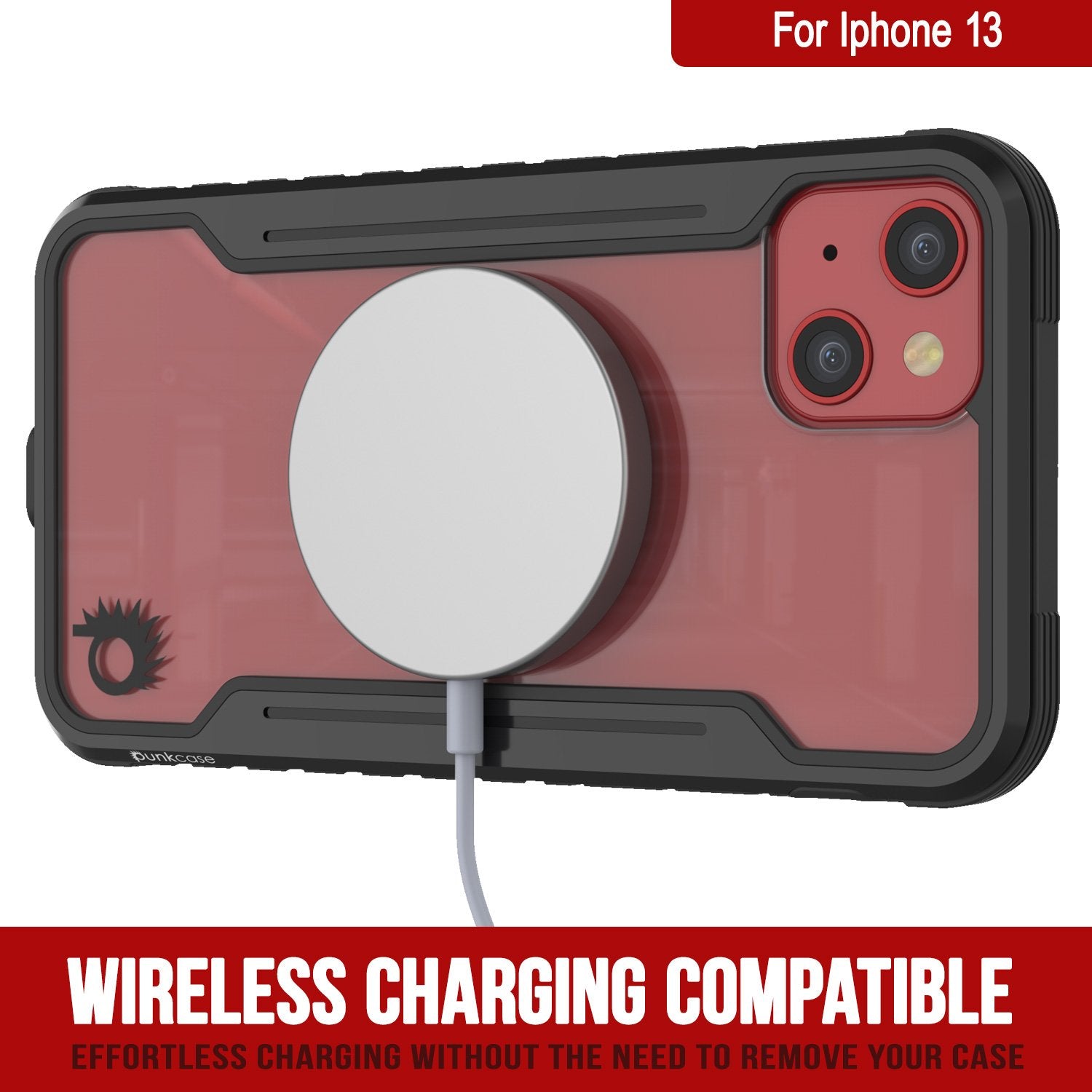 Punkcase iPhone 14 Ravenger MAG Defense Case Protective Military Grade Multilayer Cover [Black]