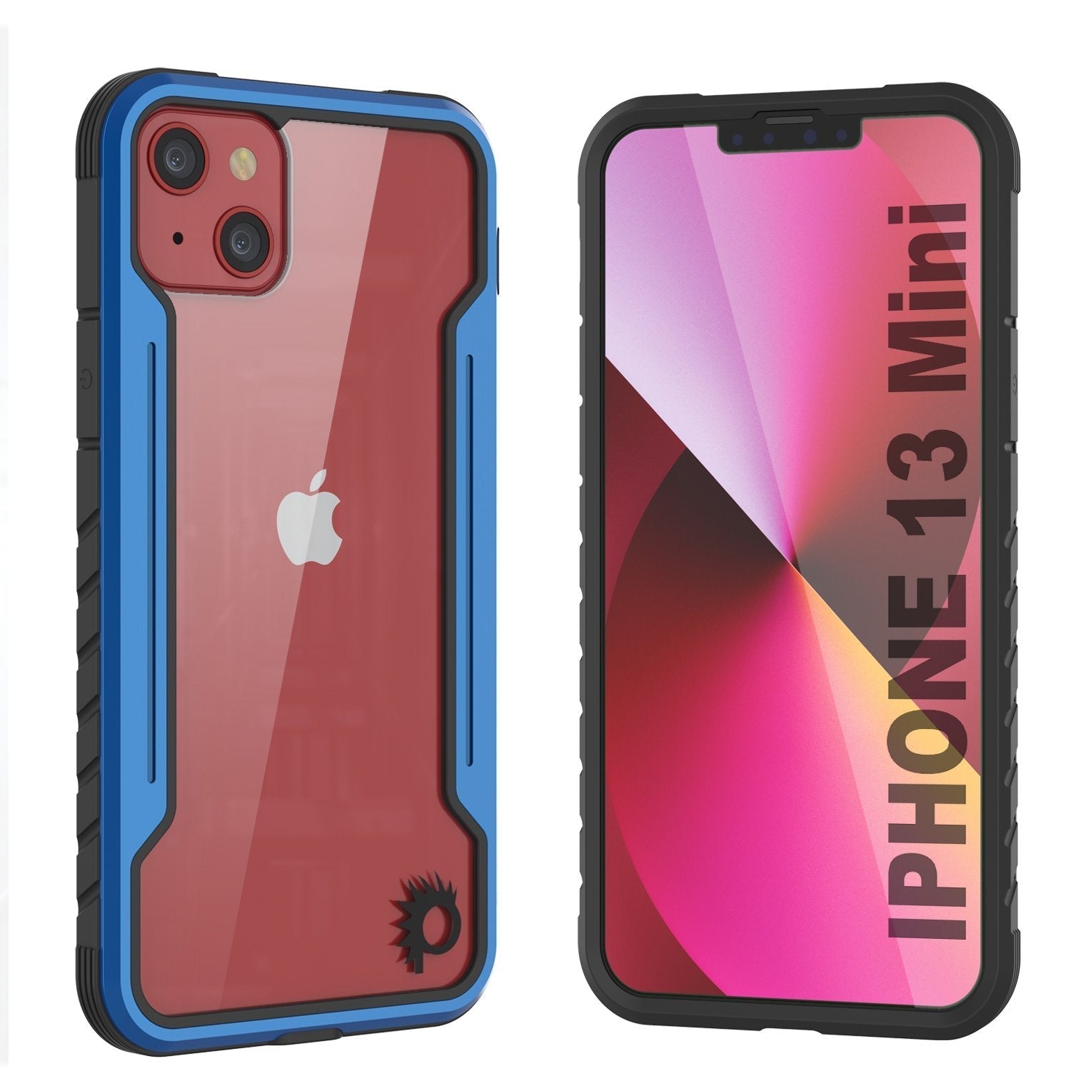 Punkcase iPhone 14 Plus Ravenger MAG Defense Case Protective Military Grade Multilayer Cover [Navy Blue]