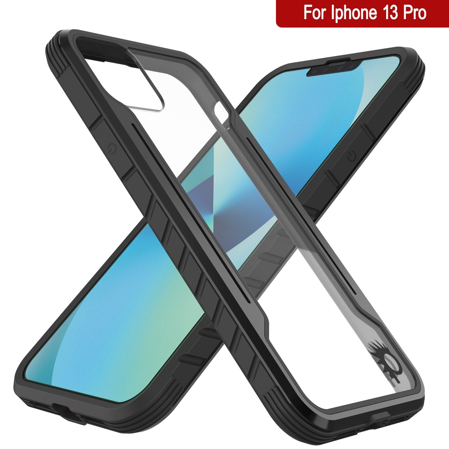 Punkcase iPhone 14 Pro Ravenger MAG Defense Case Protective Military Grade Multilayer Cover [Black]