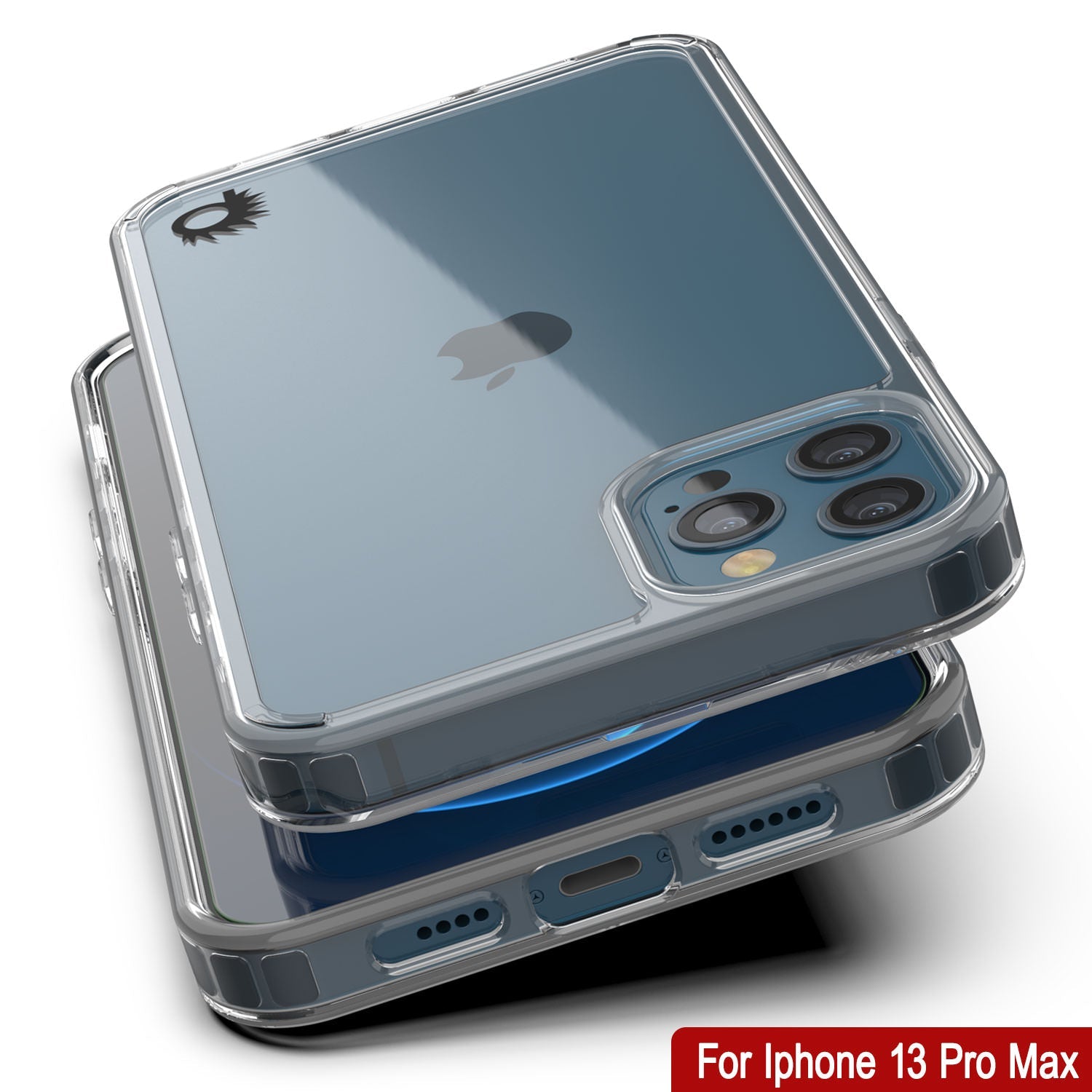 iPhone 13 Pro Max Case Punkcase® LUCID 2.0 Clear Series Series w/ PUNK SHIELD Screen Protector | Ultra Fit