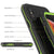 iPhone XS Max Waterproof IP68 Case, Punkcase [Green] [Rapture Series]  W/Built in Screen Protector