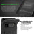 PunkJuice S10 5G Battery Case Black Pattern - Fast Charging Power Juice Bank with 4700mAh