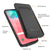 PunkJuice S10 Battery Case Reg. Black - Fast Charging Power Juice Bank with 4700mAh