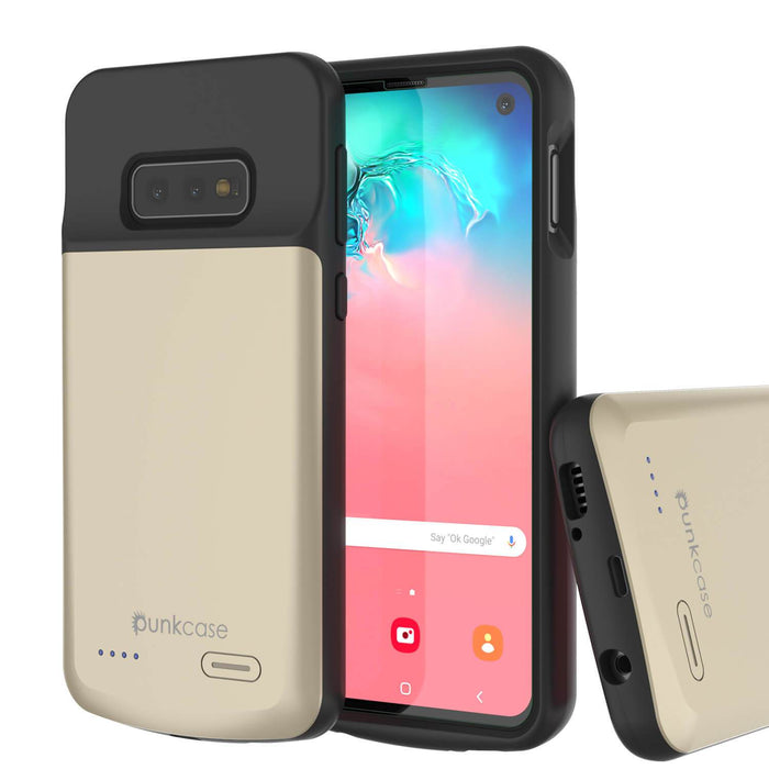 PunkJuice S10e Battery Case Gold - Fast Charging Power Juice Bank with 4700mAh (Color in image: Gold)