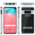 Galaxy S10e Case, PUNKcase [LUCID 3.0 Series] [Slim Fit] Armor Cover w/ Integrated Screen Protector [Silver] (Color in image: Rose Gold)