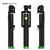 Selfie Stick - Green, Extendable Monopod with Built-In Bluetooth Remote Shutter